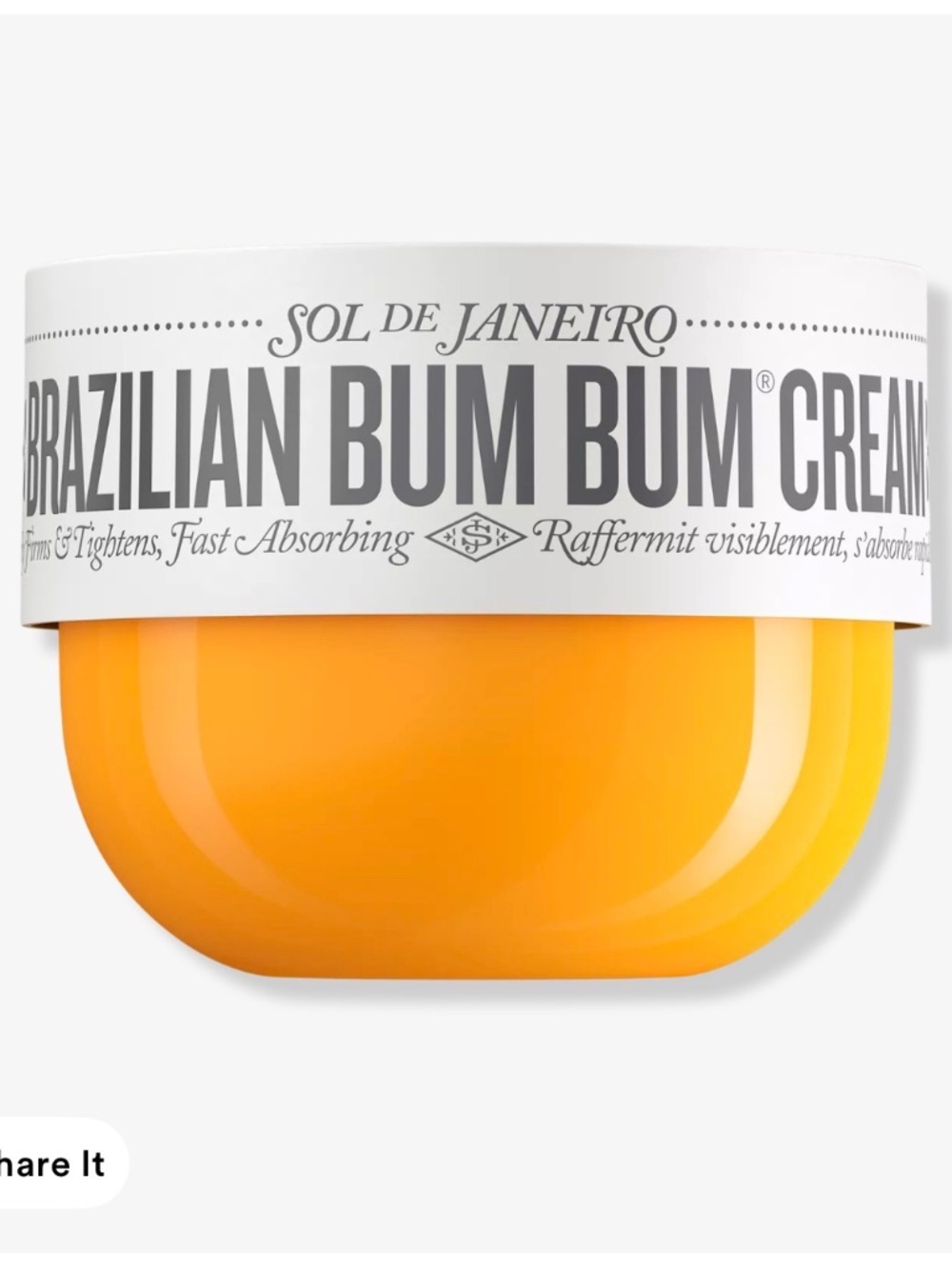 Sol de Jeniero Bum Bum Cream full size 8oz New